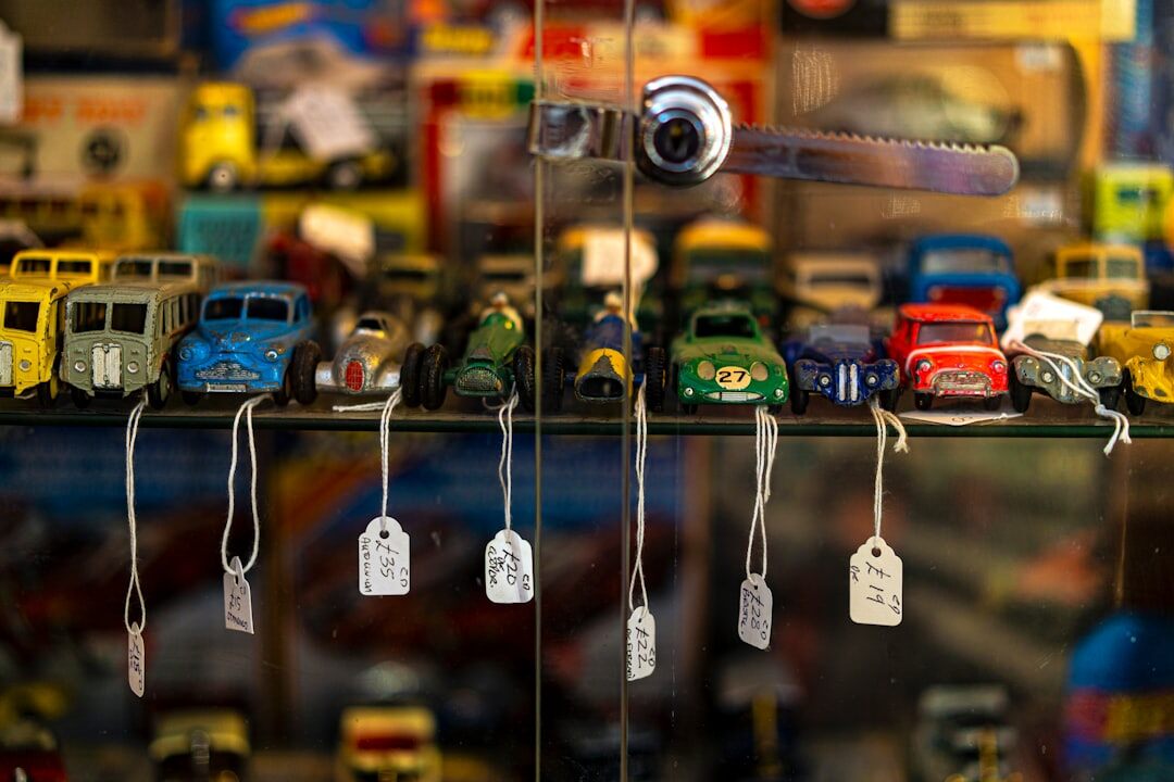 car parts on shelf